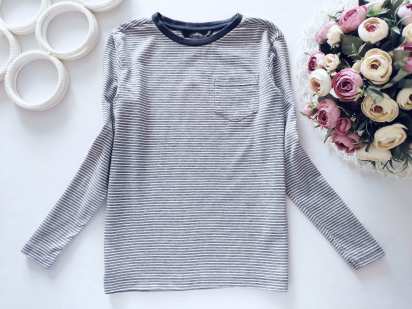 6,7 років, зріст 116,122 Смугастий лонгслів