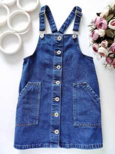 8,9 років, зріст 134 Джинсовий сарафан