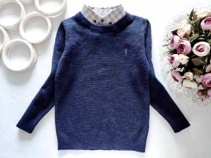 4 года, рост 104 Кофта обманка для мальчика