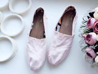 36 (23,5 см) Пудрові мокасини