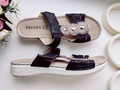 38 (24-25 см) Шкіряні шльопанці