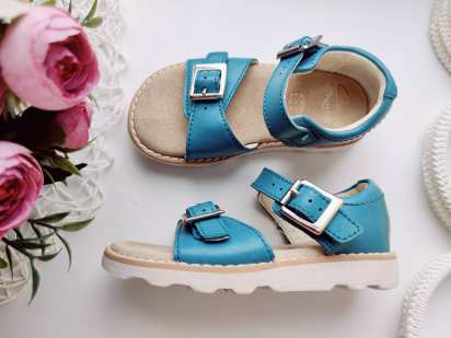 22 (14 см) Шкіряні босоніжки