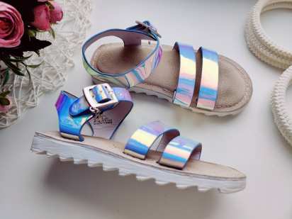 27 (17-18 см) Перламутрові босоніжки