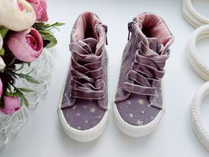 22 (14 см) Хайтопи для дівчинки