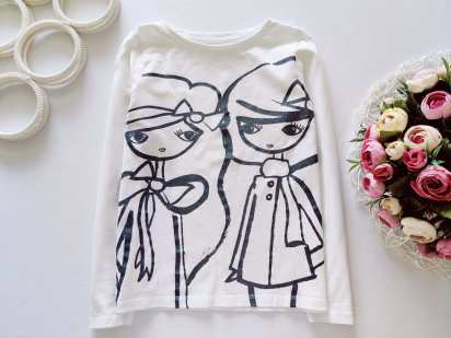 8,9 лет, рост 128,134 Лонгслив