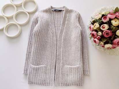 6,7 лет, рост 116,122 Теплый кардиган