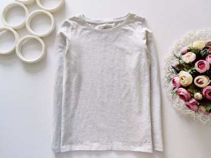 9 років, зріст 134 Базовий лонгслів