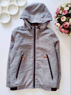 10,11 лет, рост 140,146 Ветровка на флисе