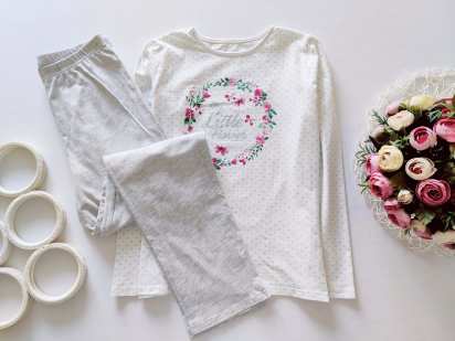 11,12 лет, рост 146,152 Хлопковая пижама