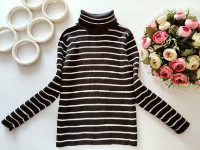 7,8 лет, рост 122,128 Водолазка микровязка