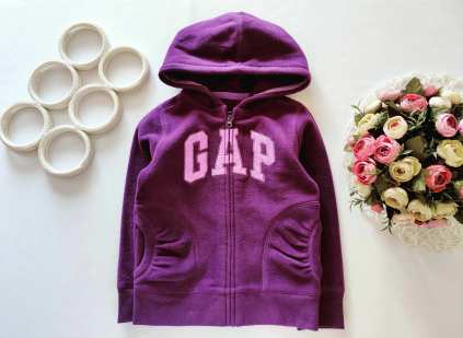 6,7 лет, рост 116,122 Теплая кофта на молнии