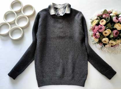 11,12 років, зріст 152 Нова кофта обманка