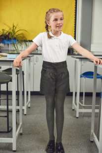 10,11 років, зріст 140,146 Поло для дівчинки