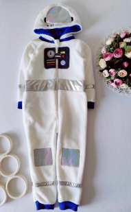 4,5 років, зріст 110 Новий дитячий костюм космонавта