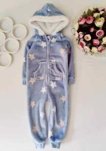 1,5,2 роки, зріст 86,92 Махровий чоловічок у зірках