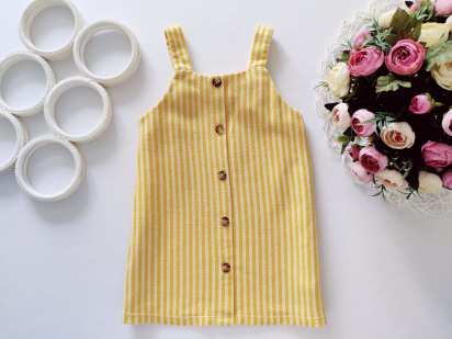 2,3 роки, зріст 98 Теплий смугастий сарафан