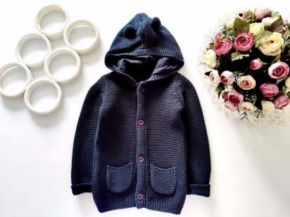 9,12 міс, зріст 74,80 Тепла дитяча кофта