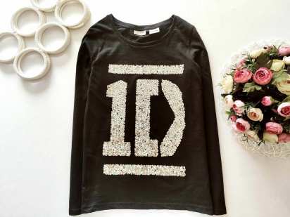 12 років, зріст 152 Лонгслів з паєтками