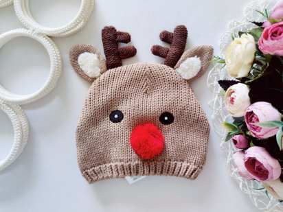 12,24 міс, Тепла дитяча шапка