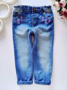 12,18 мес, рост 80,86 Джинсы для девочки