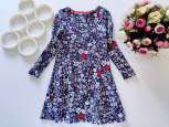 6 років, зріст 116 Щільна квіткова сукня Joules - зображення 1