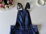 11,12 лет, рост 152 Джинсовый стрейчевый комбинезон - зображення 2