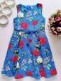 9 років, зріст 134 Ошатне квіткове плаття - зображення 1