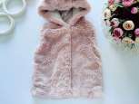 9,12 мес, рост 80 Теплая меховая жилетка - зображення 3
