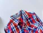 3 года, рост 98 Красивая рубашка в клетку - зображення 2