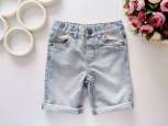 4,5 років, зріст 110 Блакитні джинсові шорти - зображення 1