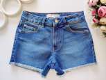 12,13 років, зріст 158 Стрейчові джинсові шорти - зображення 1
