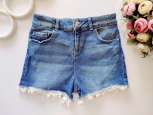 12,13 років, зріст 152,158 Стрейчові джинсові шорти - зображення 1