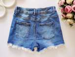 12,13 років, зріст 152,158 Стрейчові джинсові шорти - зображення 3