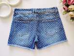 8,9 років, зріст 134 Джинсові шорти у горошок - зображення 3