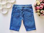 7,8 лет, рост 128 Удленненные джинсовые шорты - зображення 3
