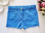 10,11 лет, рост 140,146 Стрейчевые джинсовые шорты - зображення 1