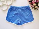 9,10 років, зростання 140 Сині дитячі шорти - зображення 3