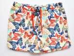 6\7 лет, рост 122 Шорты для девочки в бабочках - зображення 1