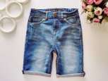 9,10 років, зріст 134,140 Стрейчові джинсові шорти Fortuna - зображення 1