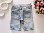 5,6 років, зріст 116 Блакитні джинсові шорти - зображення 3