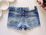 5,6 років, зріст 116 Красиві джинсові шорти - зображення 3