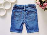8 років, зріст 128 Подовжені джинсові шорти Mini Boden - зображення 3