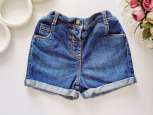4,5 років, зріст 104,110 Джинсові шорти з підворотом - зображення 1
