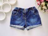 2,3 роки, зріст 92,98 Джинсові шорти з підворотом - зображення 1