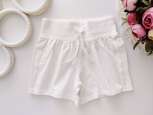 3,4 роки, зріст 104 Білі дитячі шорти - зображення 1