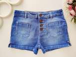 9,10 років, зріст 140 Блакитні джинсові шорти - зображення 1