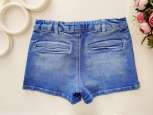 9,10 років, зріст 140 Блакитні джинсові шорти - зображення 3