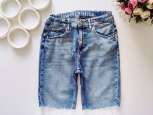 11,12 років, зріст 152 Блакитні стрейчові джинсові шорти - зображення 1
