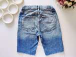 11,12 років, зріст 152 Блакитні стрейчові джинсові шорти - зображення 3
