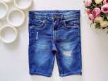8 років, зріст 128 Модні джинсові шорти - зображення 1